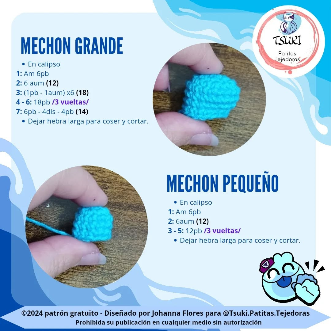 Patrón Amigurumi Squeak Gratis