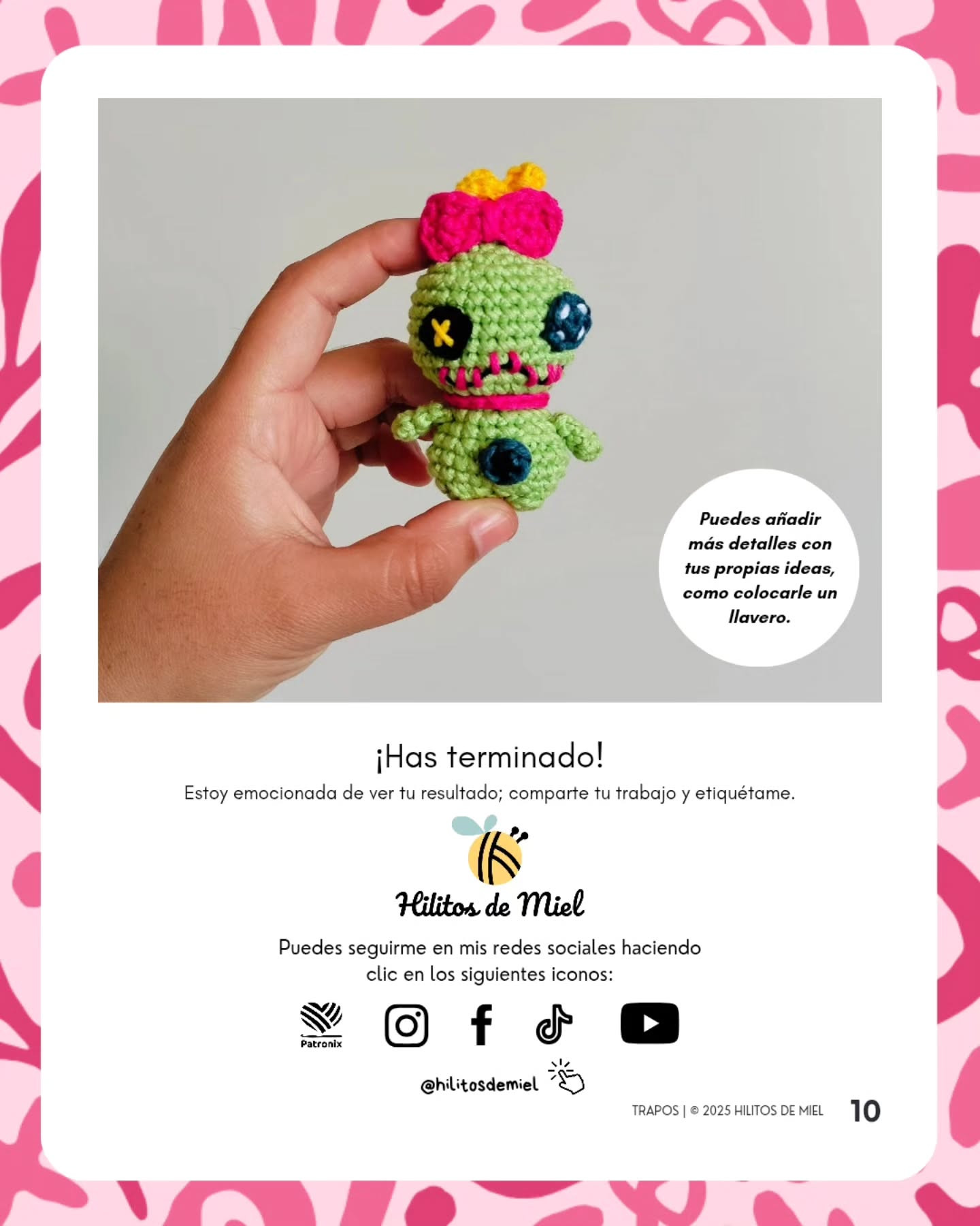 Patrón Amigurumi Stitch Gratis: Inspirado en Lilo & Stitch