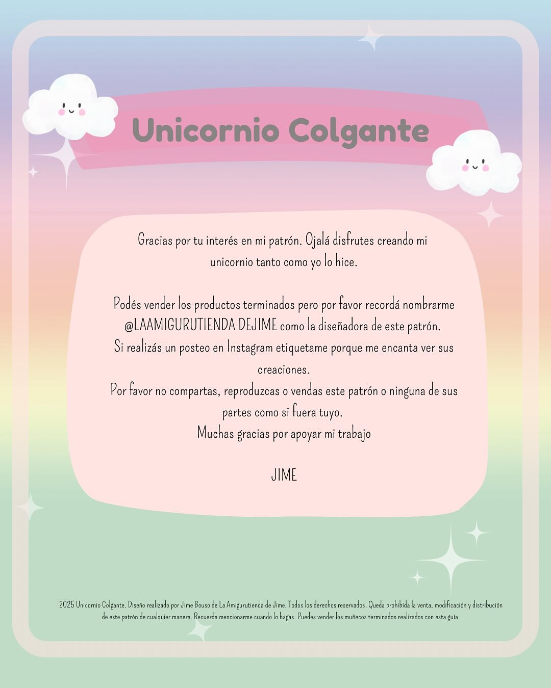 Patrón amigurumi unicornio gratis: ¡Tejelo ya!