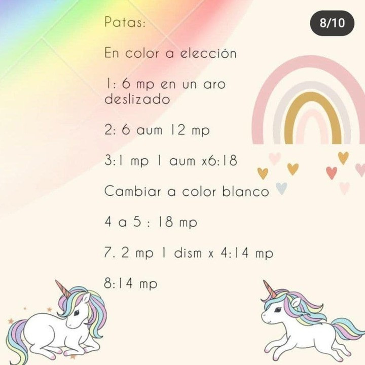 Patrón amigurumi unicornio gratis: tres modelos encantadores
