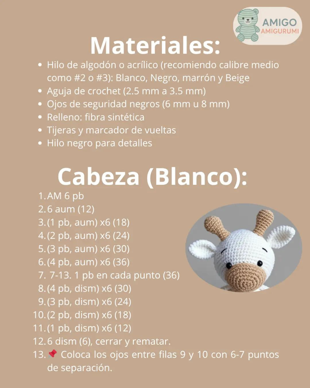 Patrón Amigurumi Vaquita: ¡Tejido fácil y adorable!