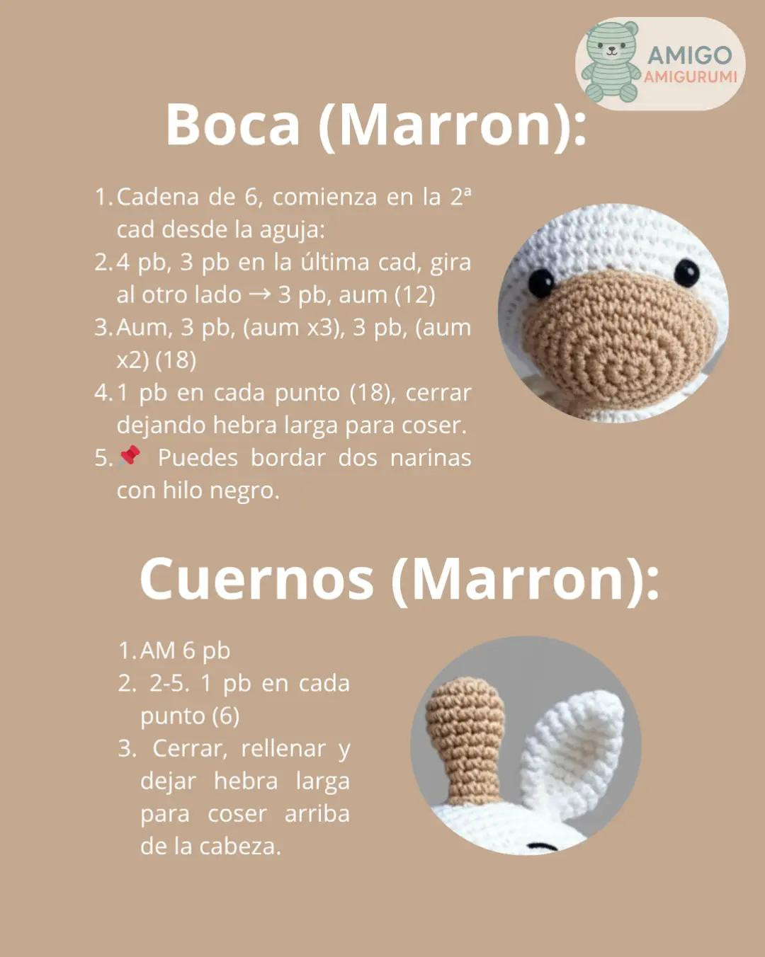 Patrón Amigurumi Vaquita: ¡Tejido fácil y adorable!
