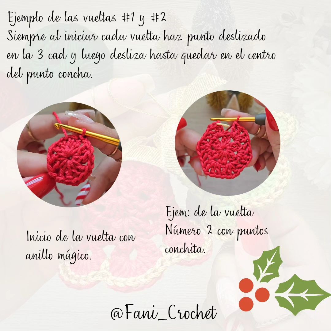 PATRÓN CAMPANAS NAVIDEÑAS GRATIS