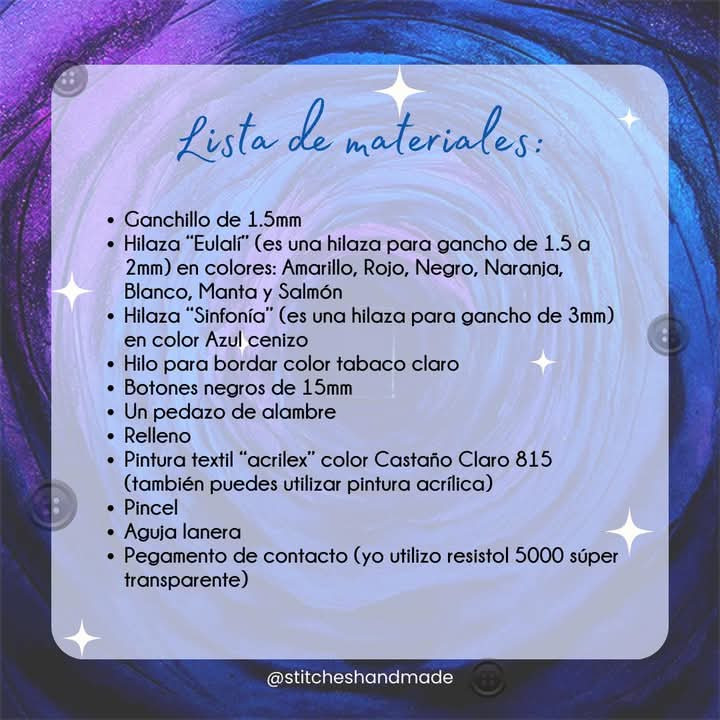 Patrón de amigurumi Coraline gratis