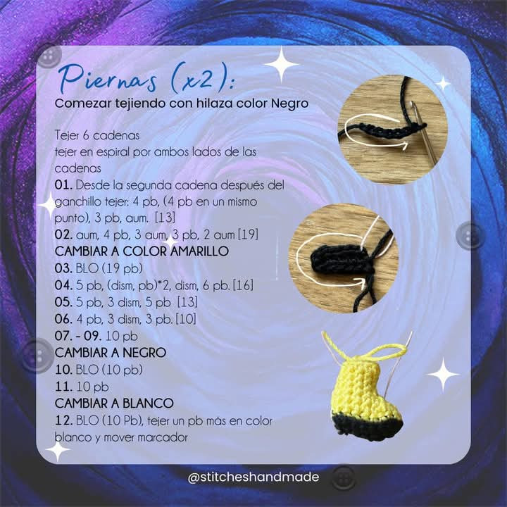 Patrón de amigurumi Coraline gratis