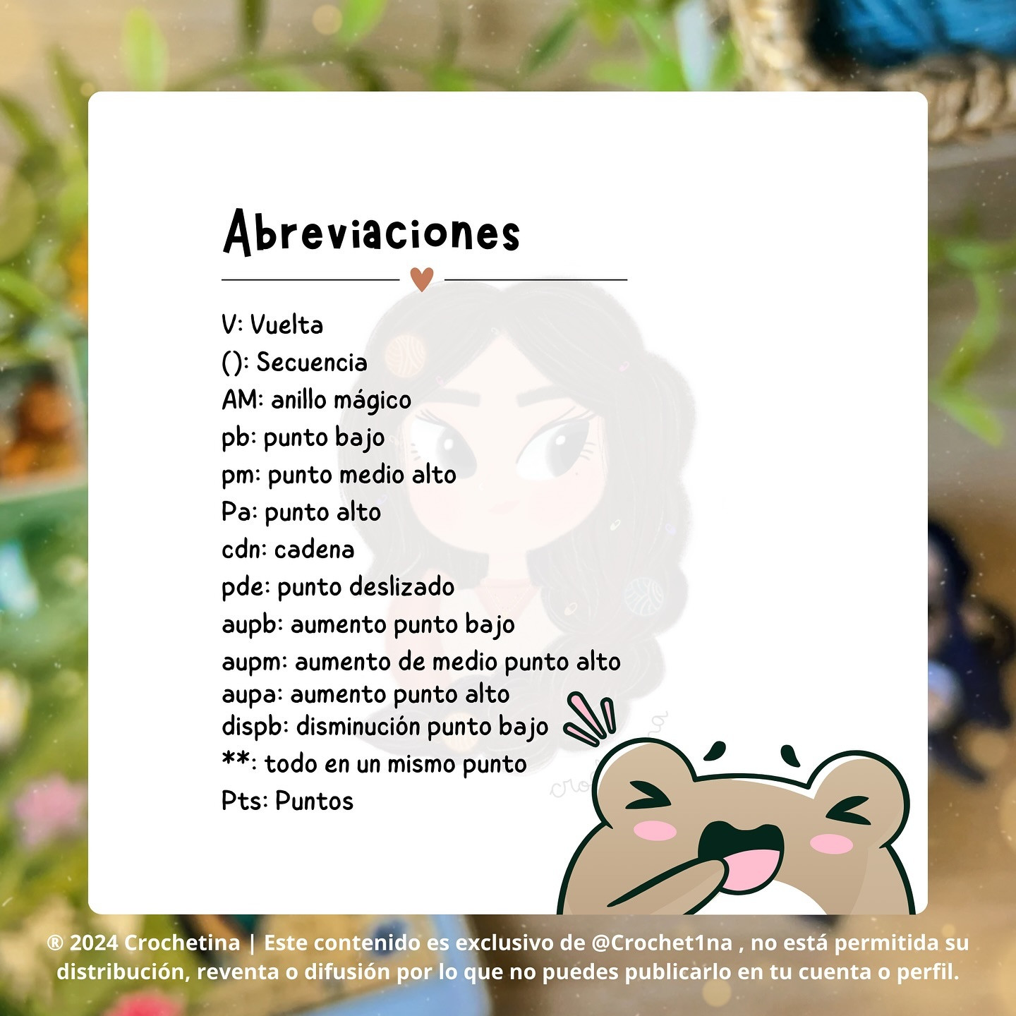 Patrón de amigurumi gratis: Rana tierna al crochet
