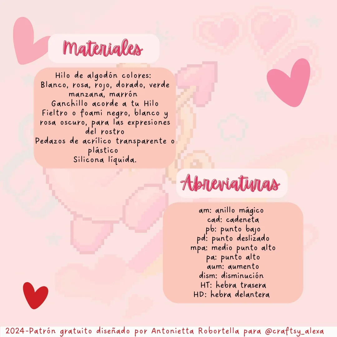 Patrón de amigurumi Kirby Cupido gratis
