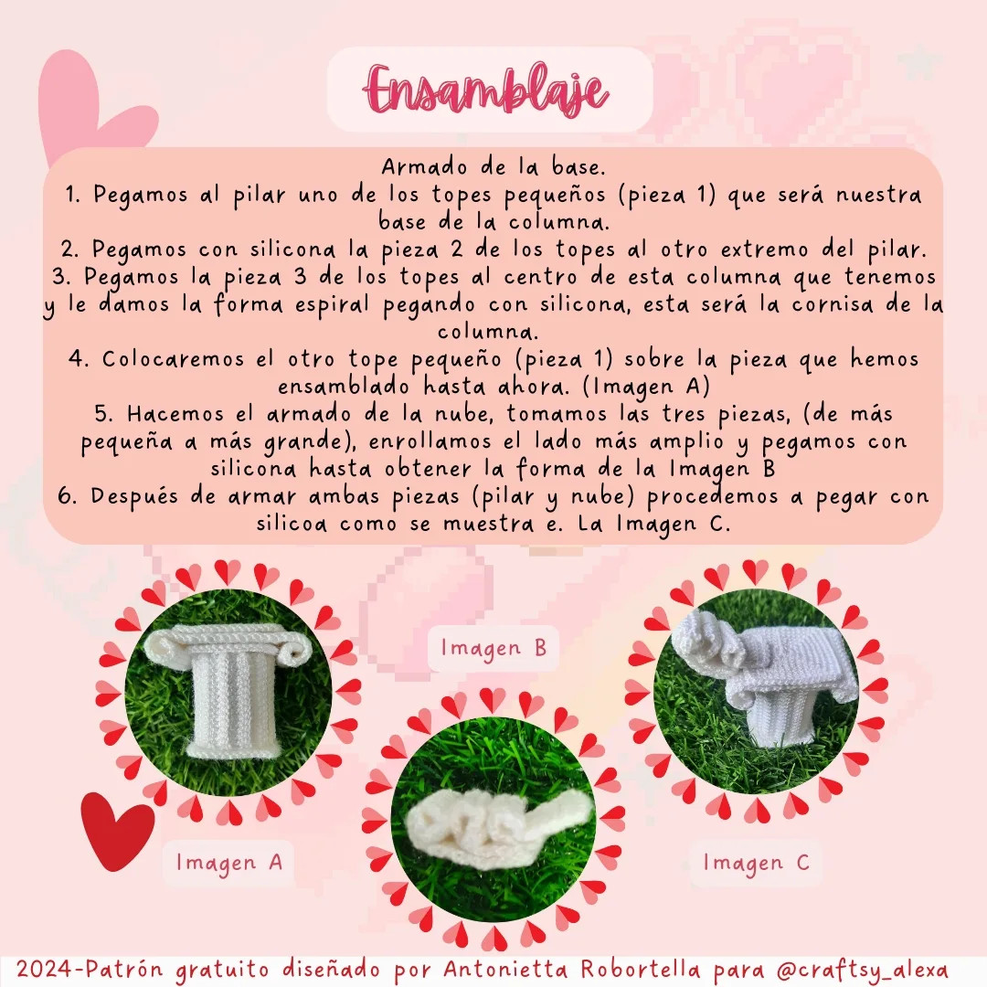 Patrón de amigurumi Kirby Cupido gratis