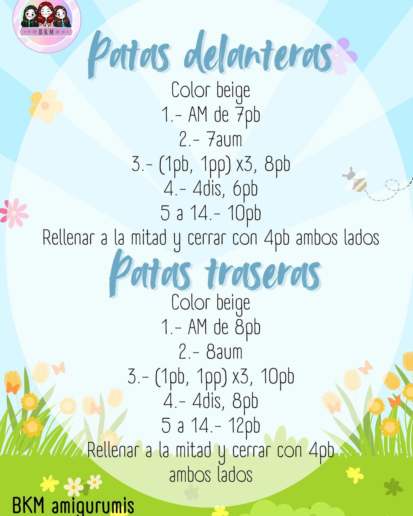 Patrón de Amigurumi León Arcoíris Gratis