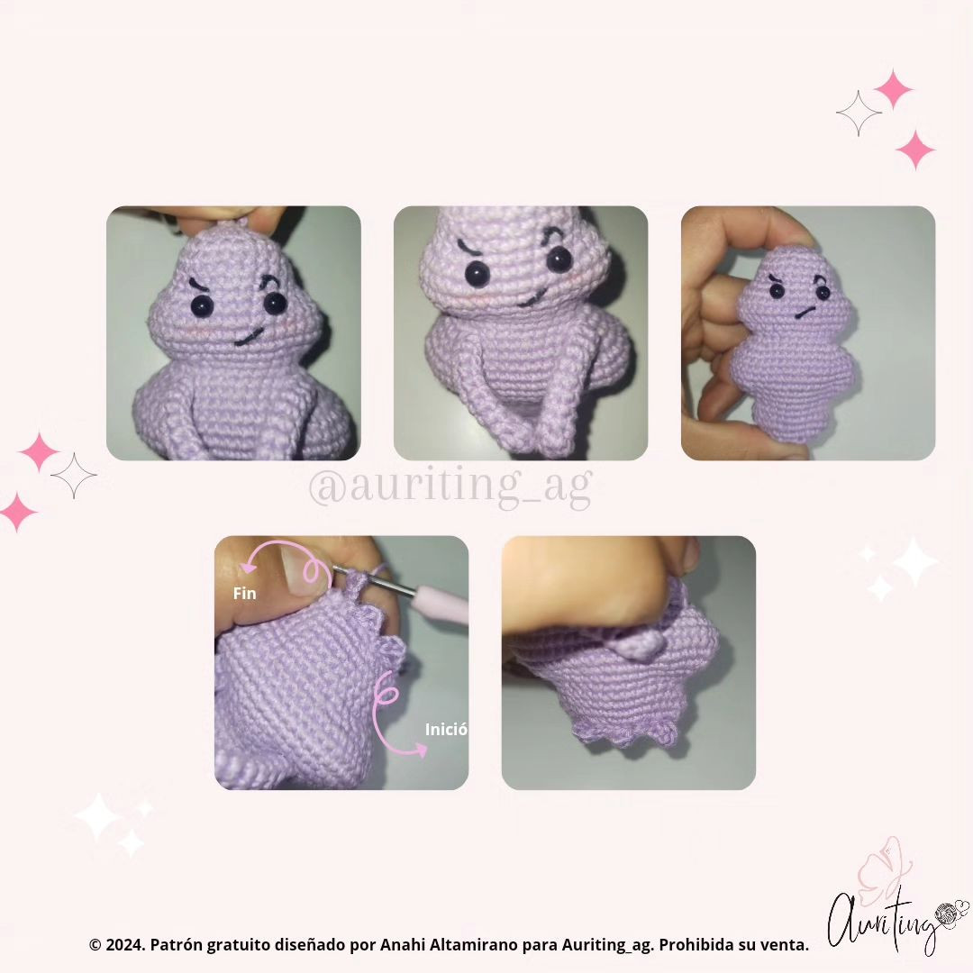 Patrón de amigurumi Princesa Grumosa Gratis
