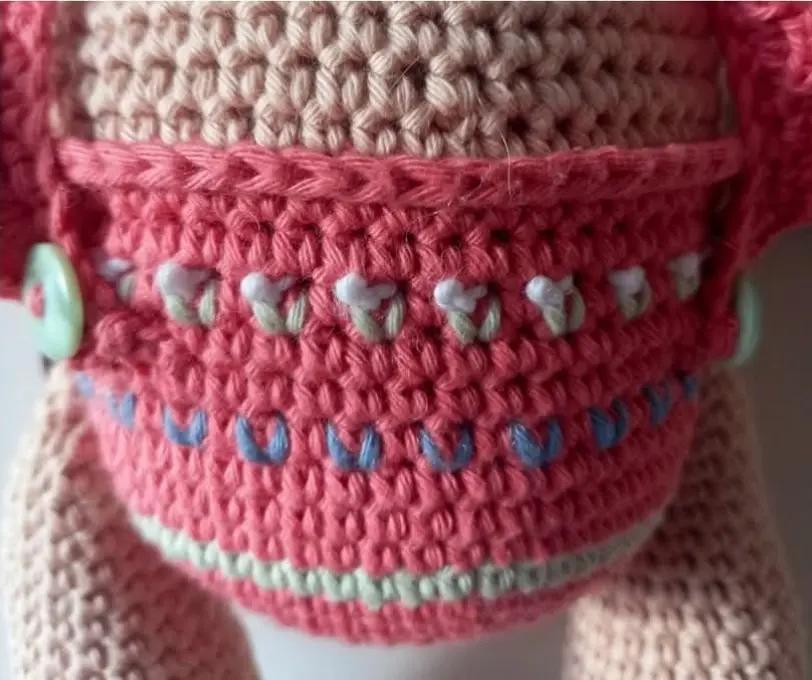 Patrón de amigurumi: tierno caballito a crochet