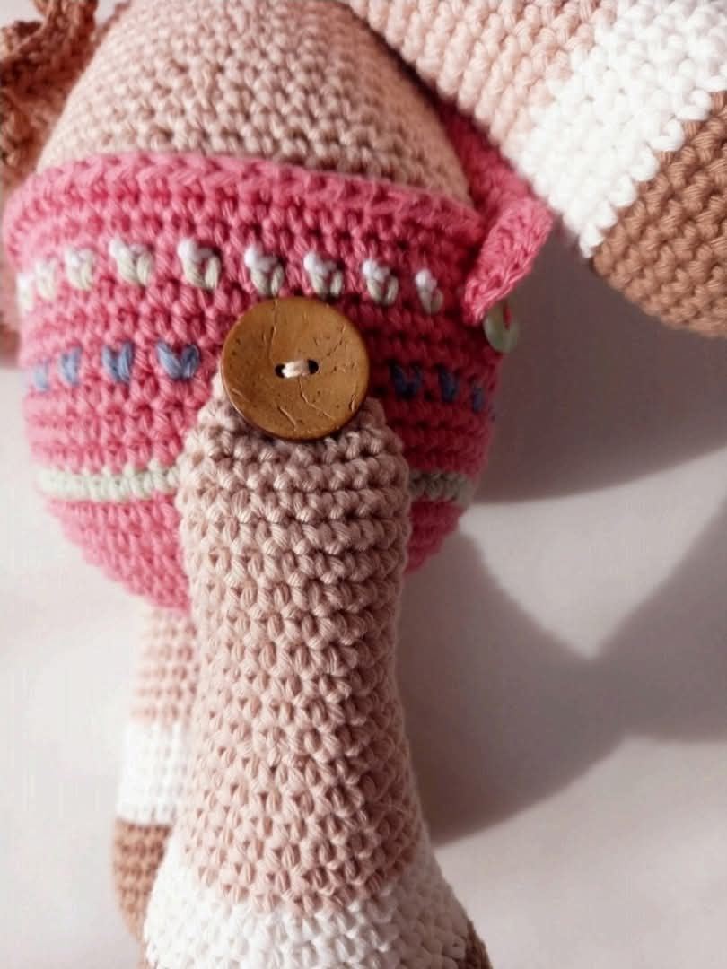 Patrón de amigurumi: tierno caballito a crochet