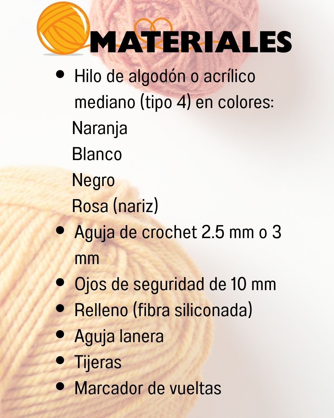 Patrón de amigurumi: Tigre adorable para principiantes en crochet
