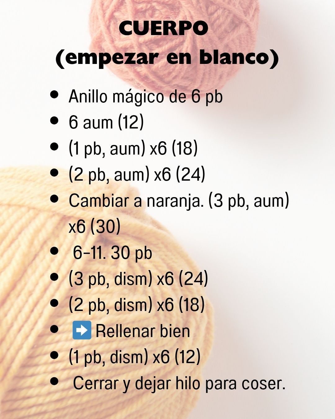 Patrón de amigurumi: Tigre adorable para principiantes en crochet