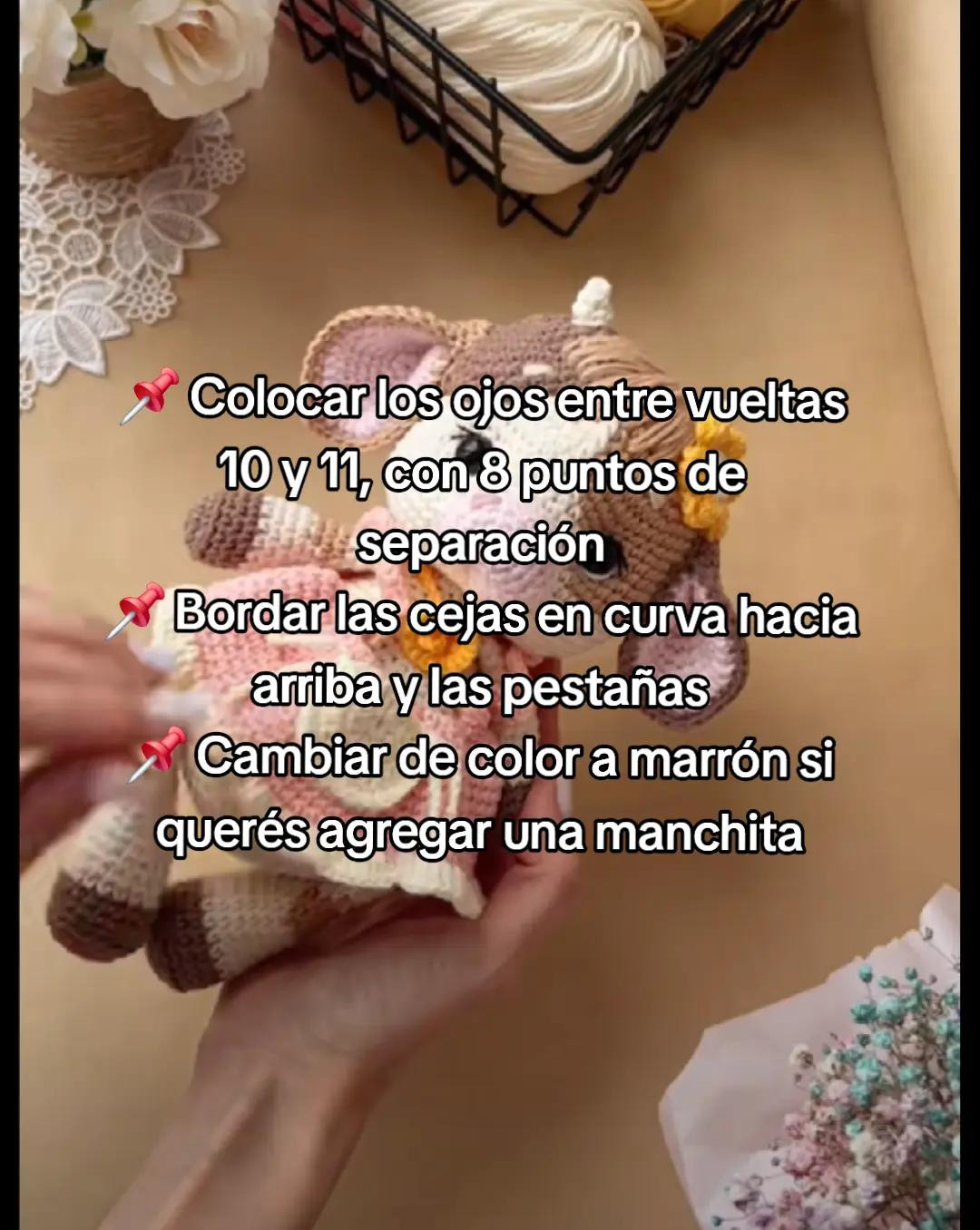 PATRÓN DE AMIGURUMI VACA PEQUEÑA: GUÍA DETALLADA Y FÁCIL DE SEGUIR