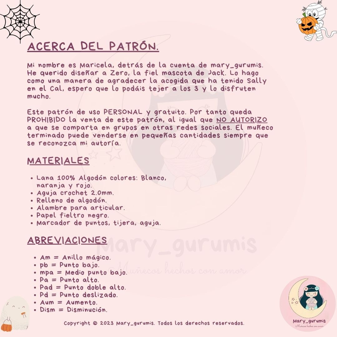 Patrón de amigurumi Zero: ¡Gratis!
