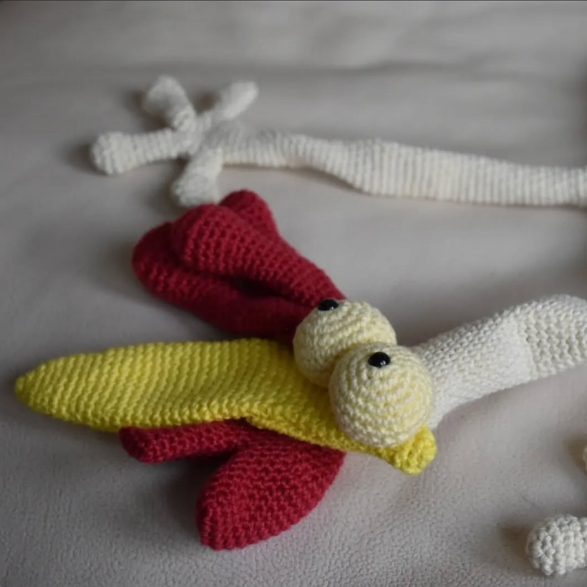 Patrón de crochet gratis: Pollo Deshuesado