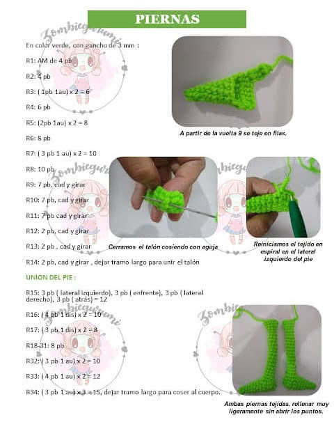Patrón de Crochet Grinch Gratis