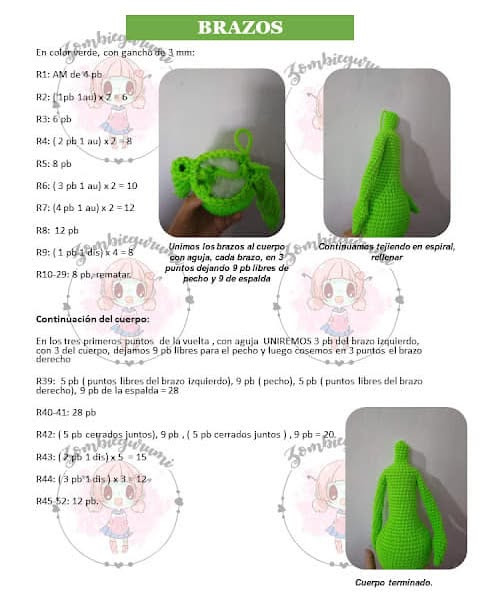 Patrón de Crochet Grinch Gratis