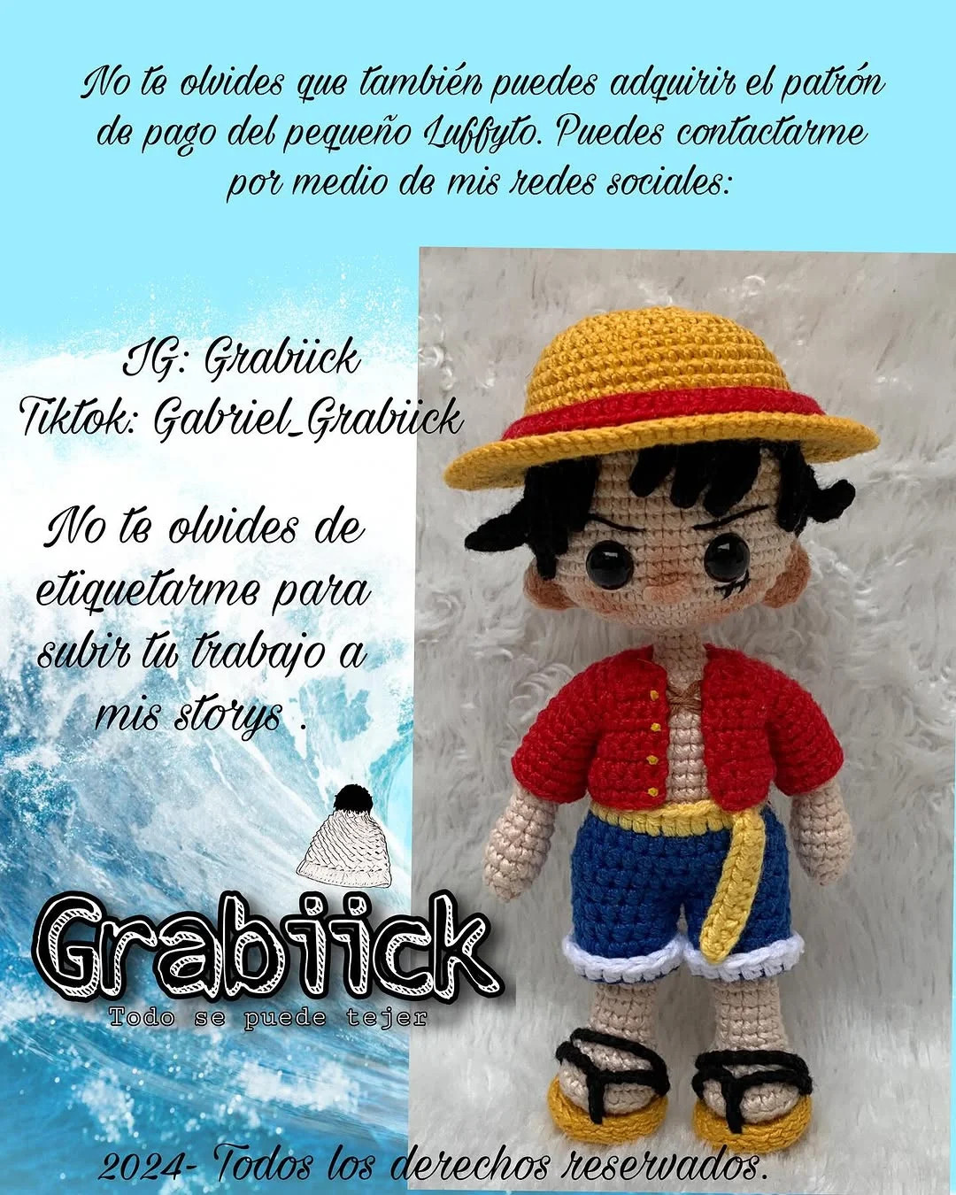 Patrón de ganchillo gratis: Ariel amigurumi