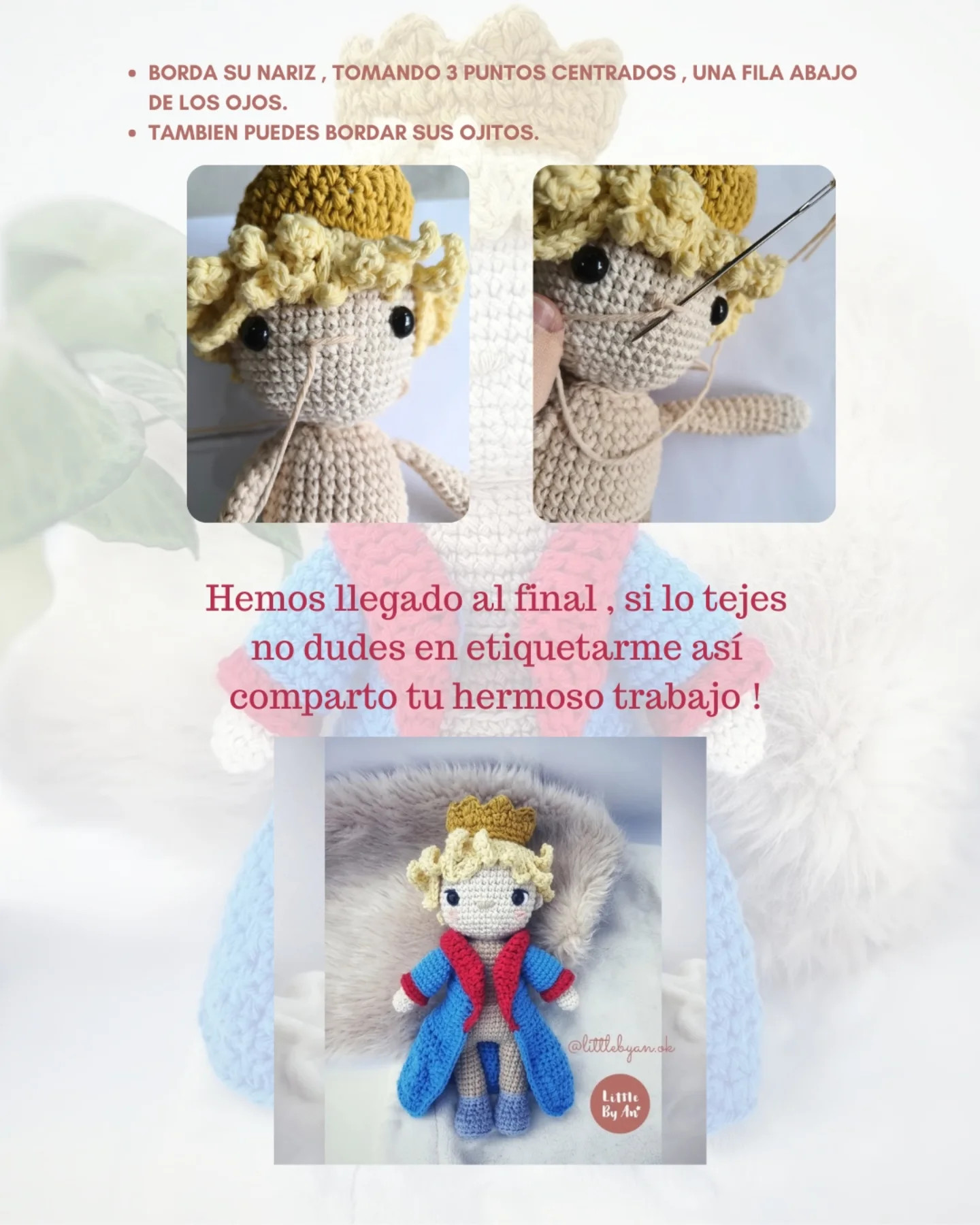 Patrón de Ganchillo Gratis: El Principito