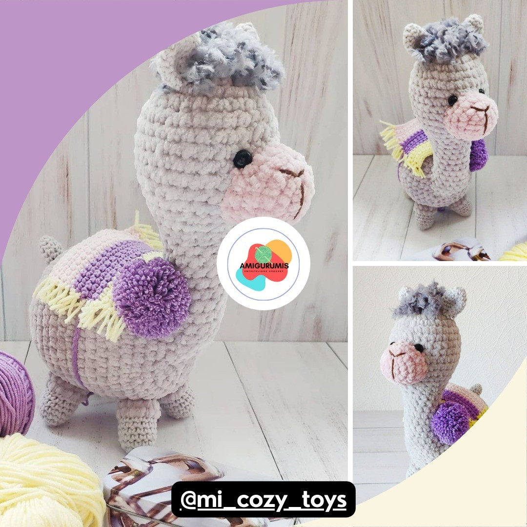 Patrón de Llama Amigurumi Gratis: ¡Tejido fácil y divertido!