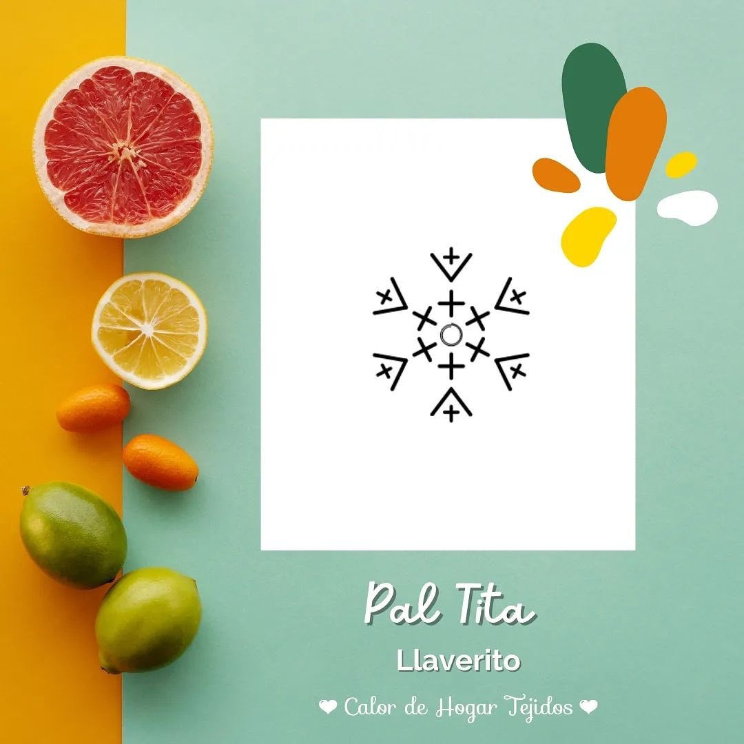 Patrón de llaveros tejido a crochet: aguacate