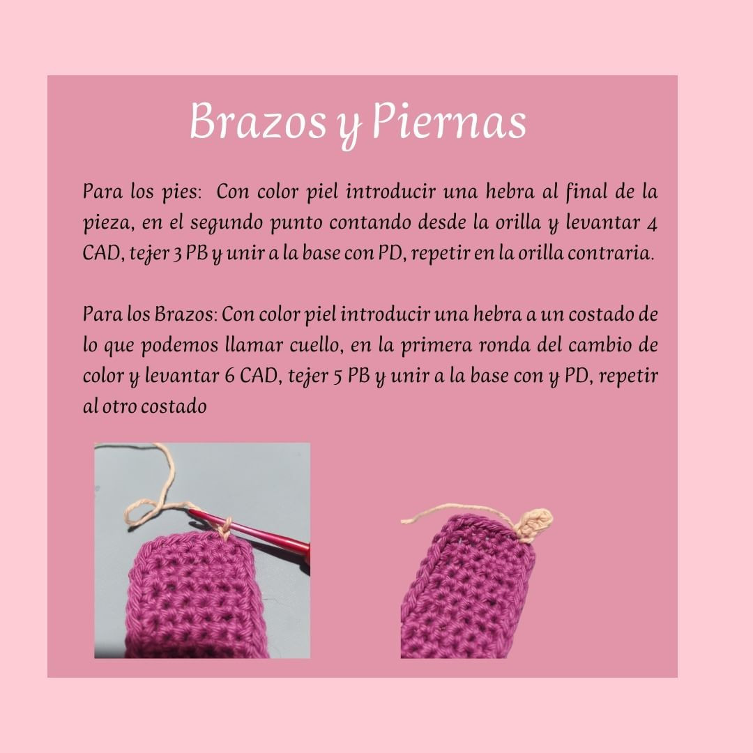 Patrón de marcapáginas personalizado tejido a crochet