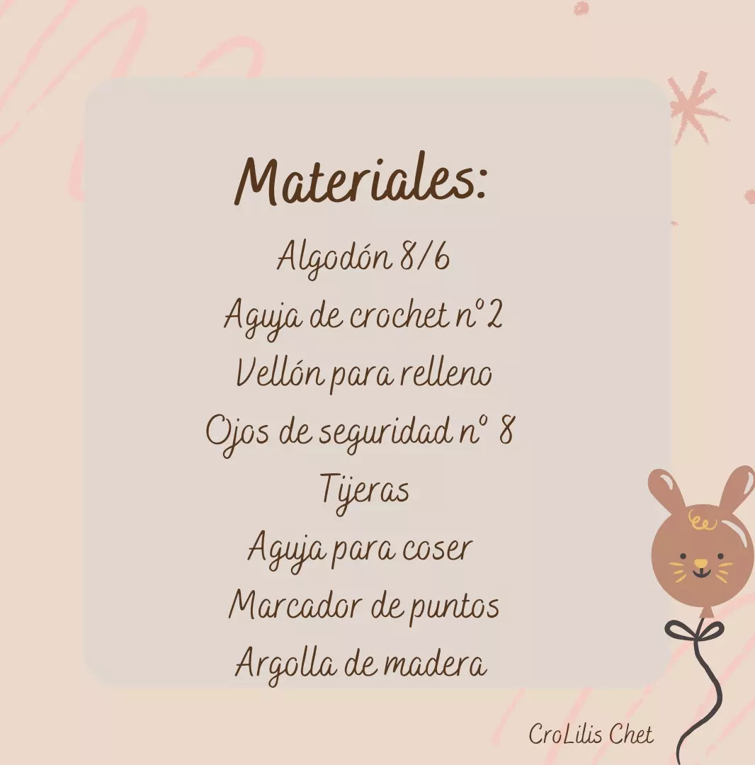 Patrón de sonajero de conejo amigurumi gratis