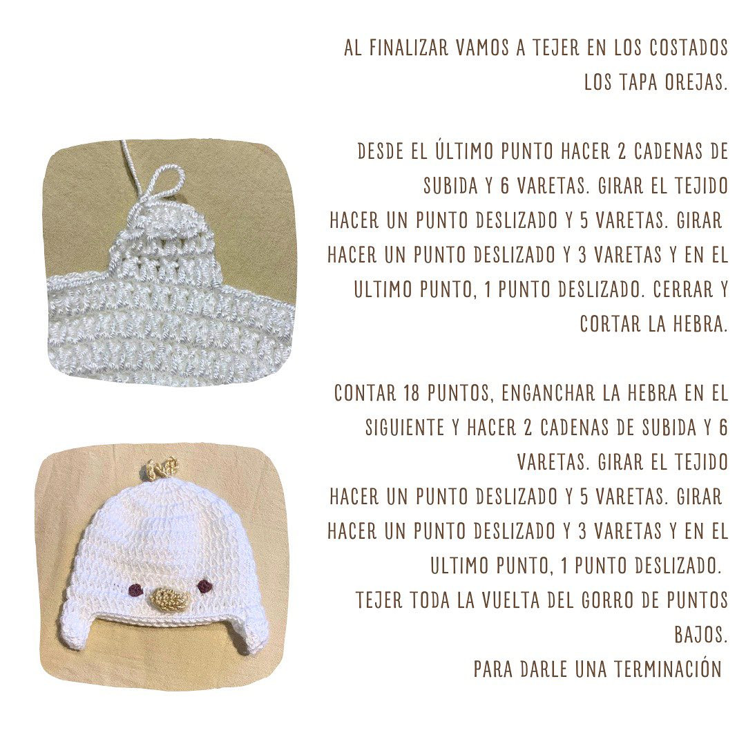 Patrón Gorro Bebé Crochet: Tutorial Paso a Paso