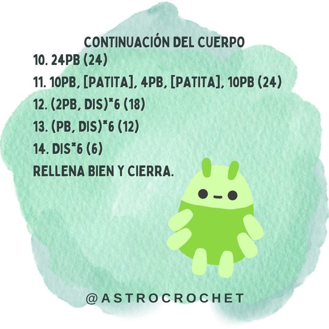 PATRÓN GRATIS: Amigurumi Insectos Bebé
