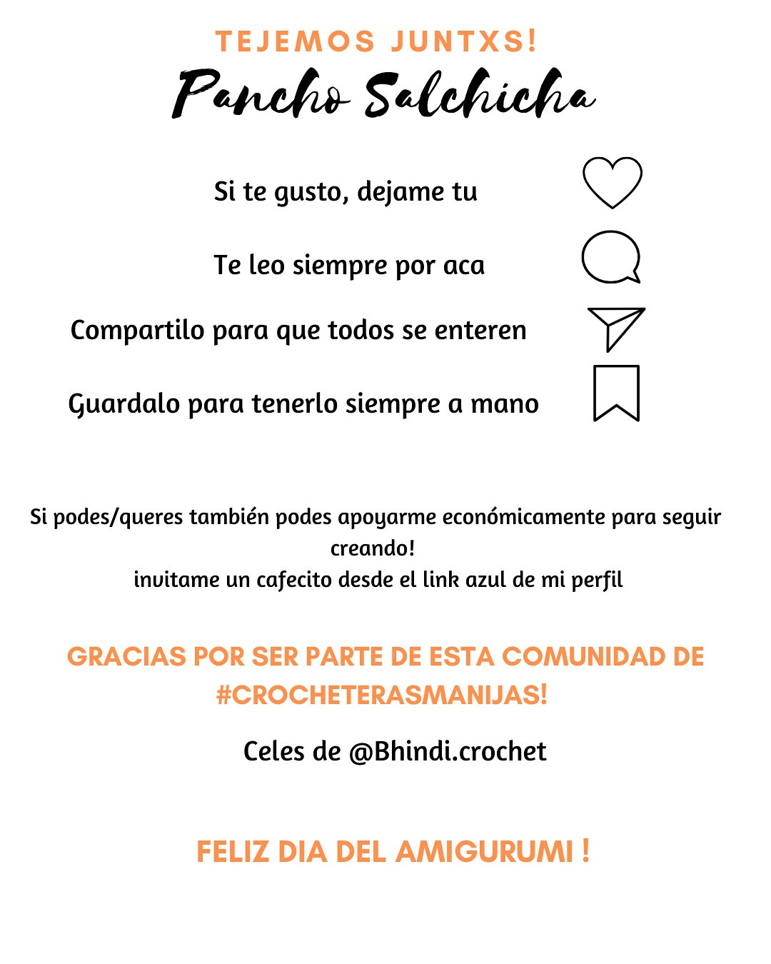 Patrón gratis: Amigurumis perritos salchicha