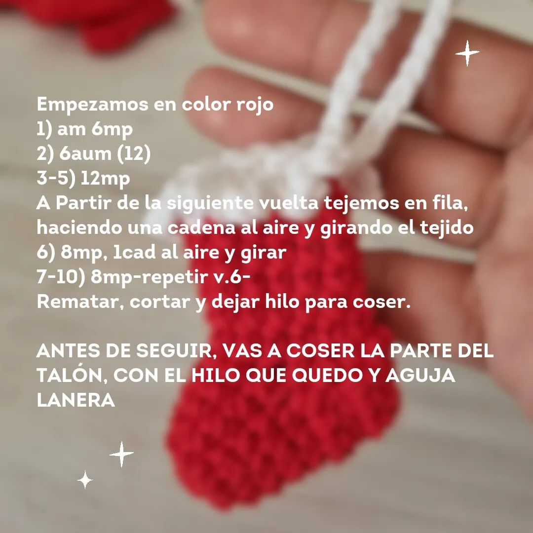 Patrón gratis: Botita navideña tejida a crochet