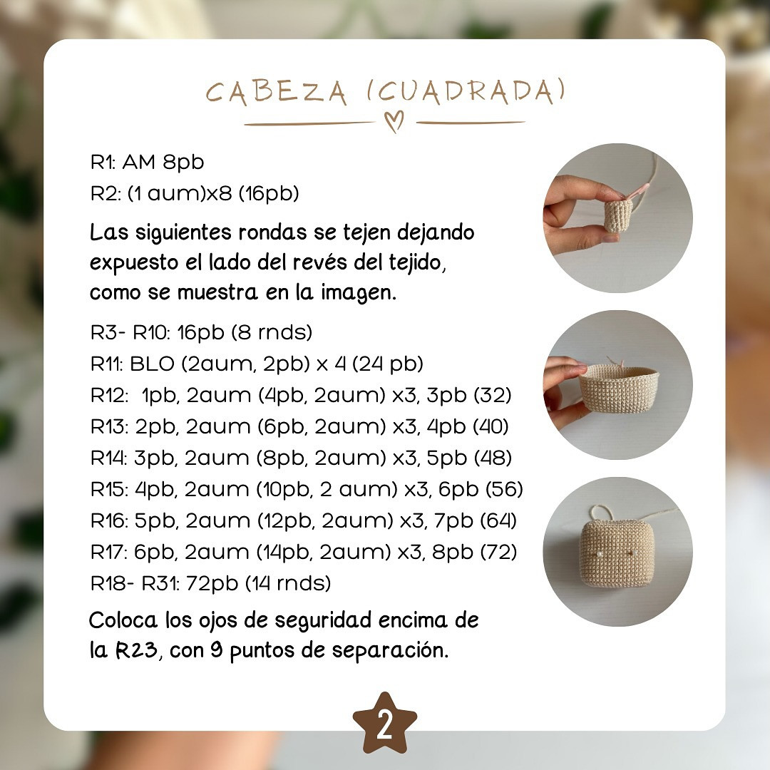 PATRÓN GRATIS: Cuerpo base amigurumi