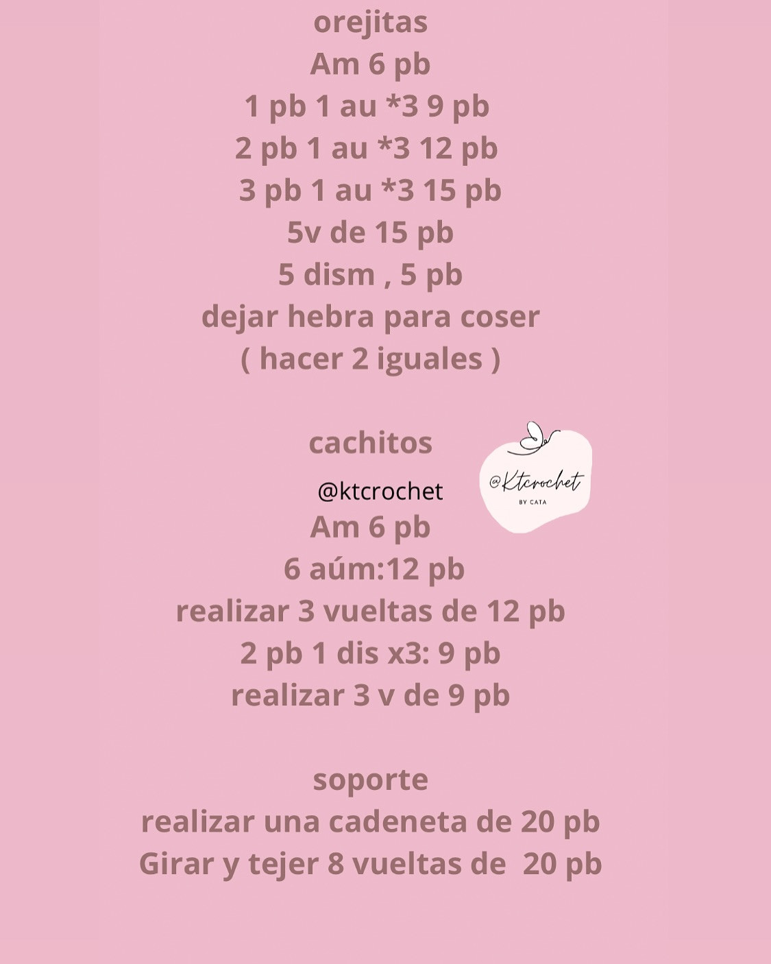 Patrón gratis de sonajeros amigurumi: