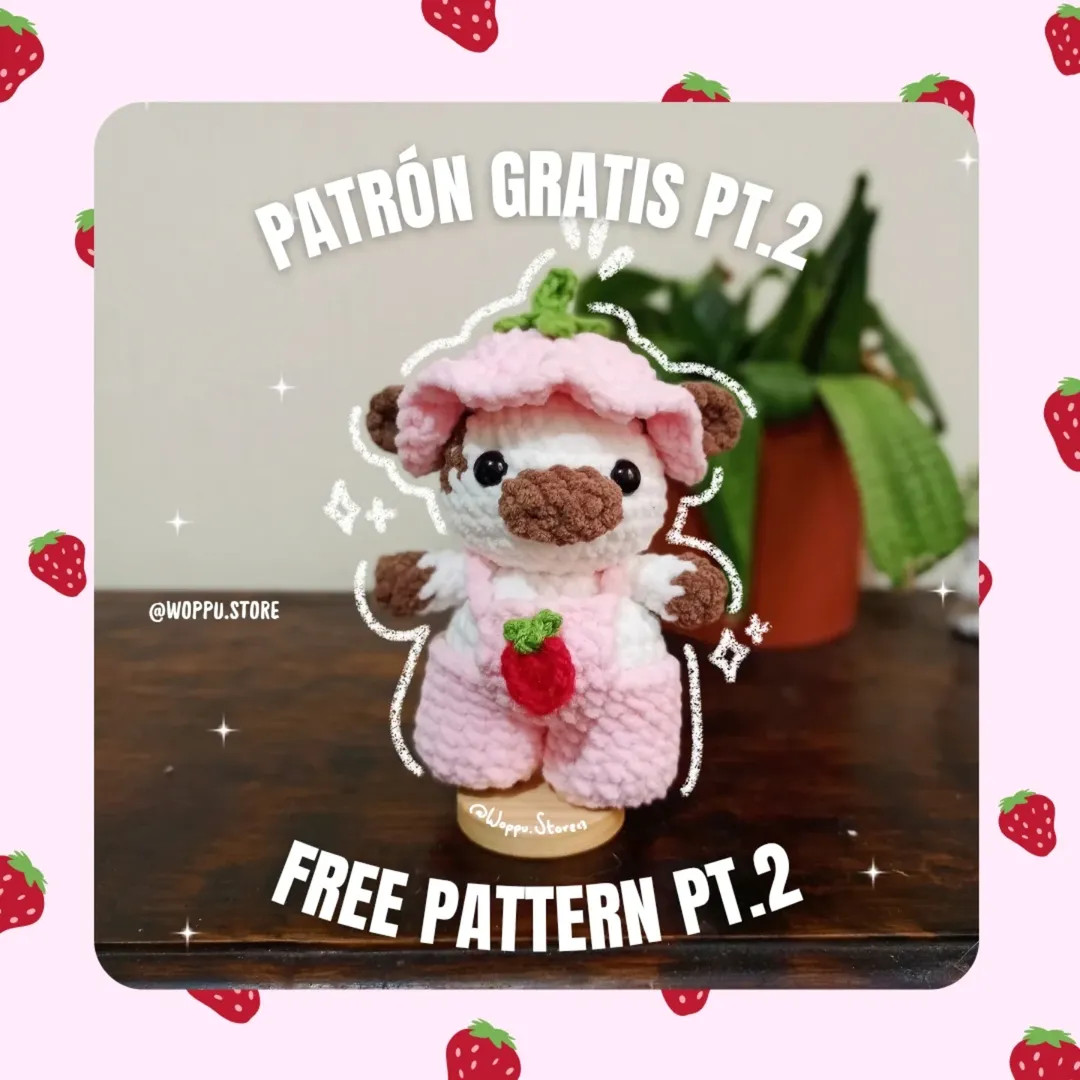 PATRÓN GRATIS DE VACA PT.2