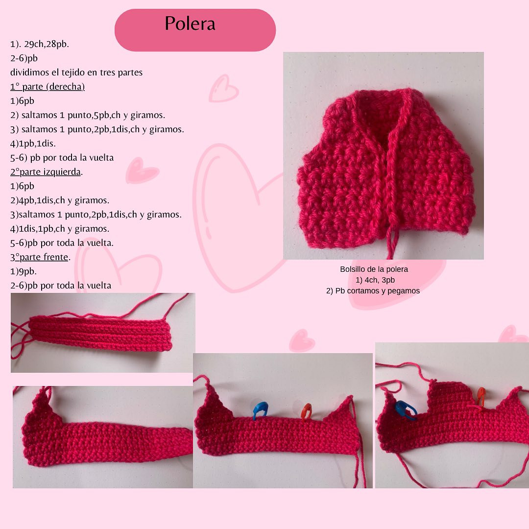 Patrón gratuito amigurumi: Muñeca vaquera