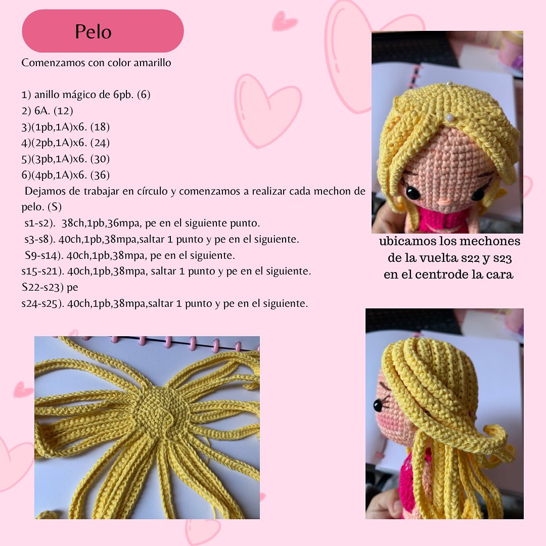 Patrón gratuito amigurumi: Muñeca vaquera