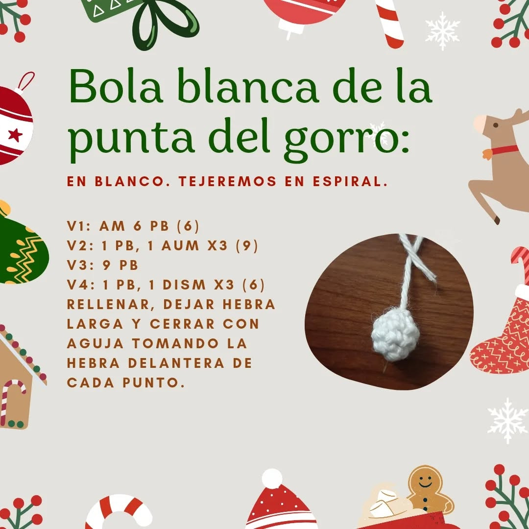 Patrón Gratuito amigurumi perrito navideño