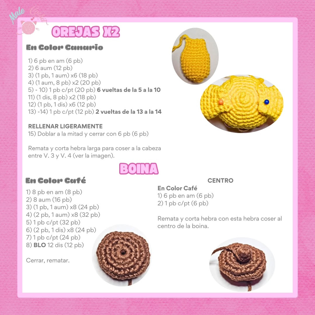 Patrón gratuito amigurumi Pompompurin globo.