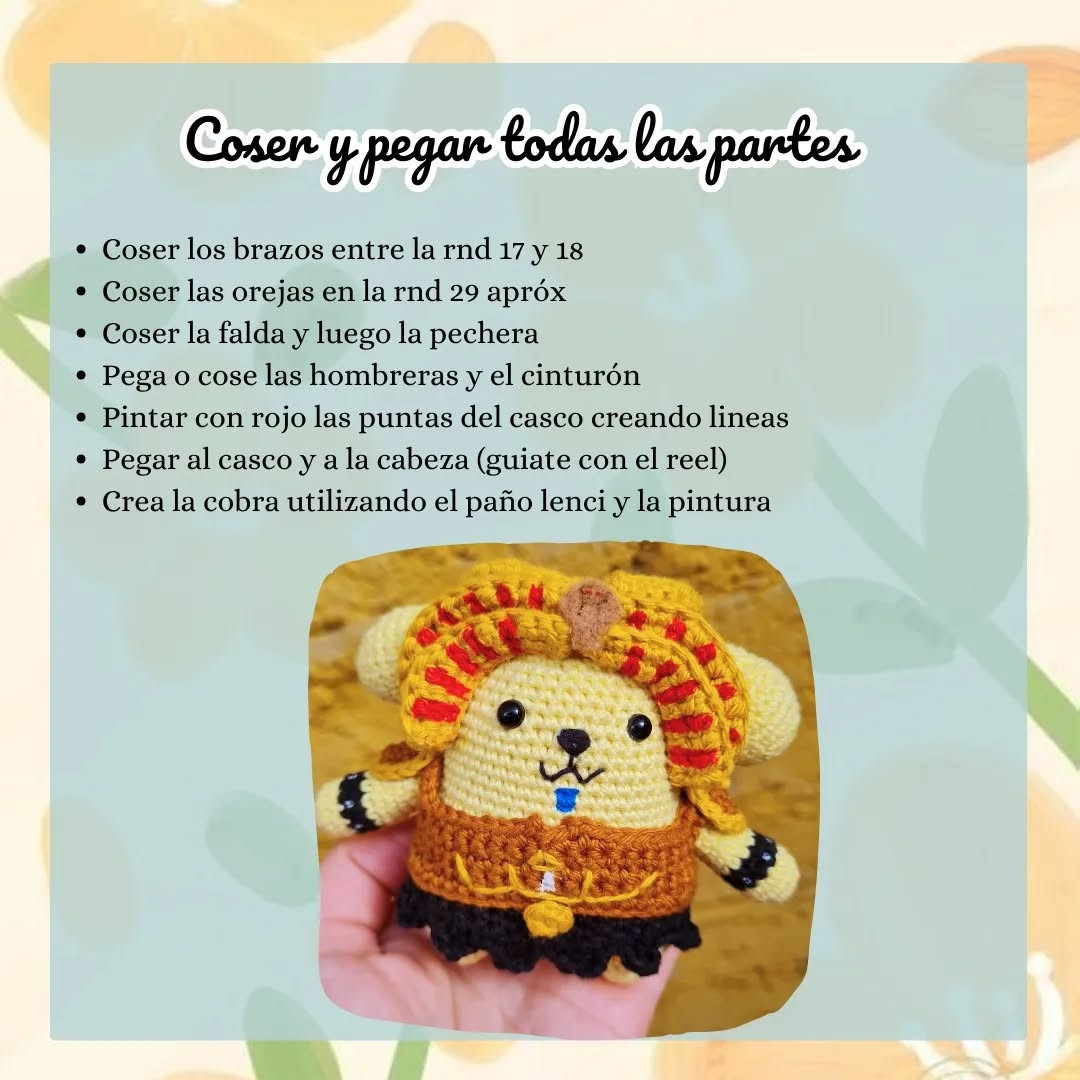 Patrón gratuito amigurumi Purin "El Prohibido"