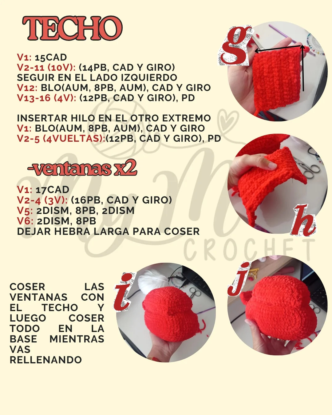 Patrón gratuito amigurumi Rayo McQueen
