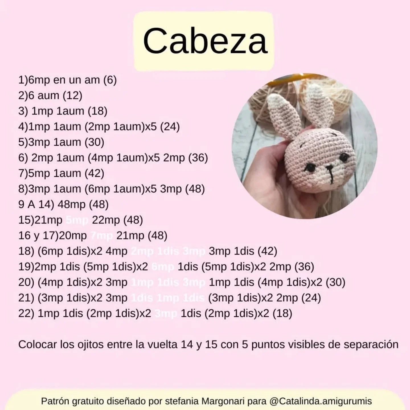 Patrón gratuito de conejito y manta