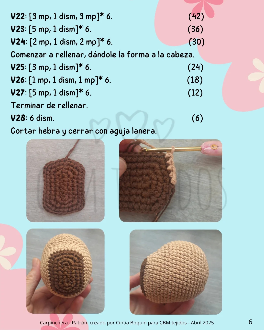 Patrón gratuito de estuche de lápices tejido a crochet