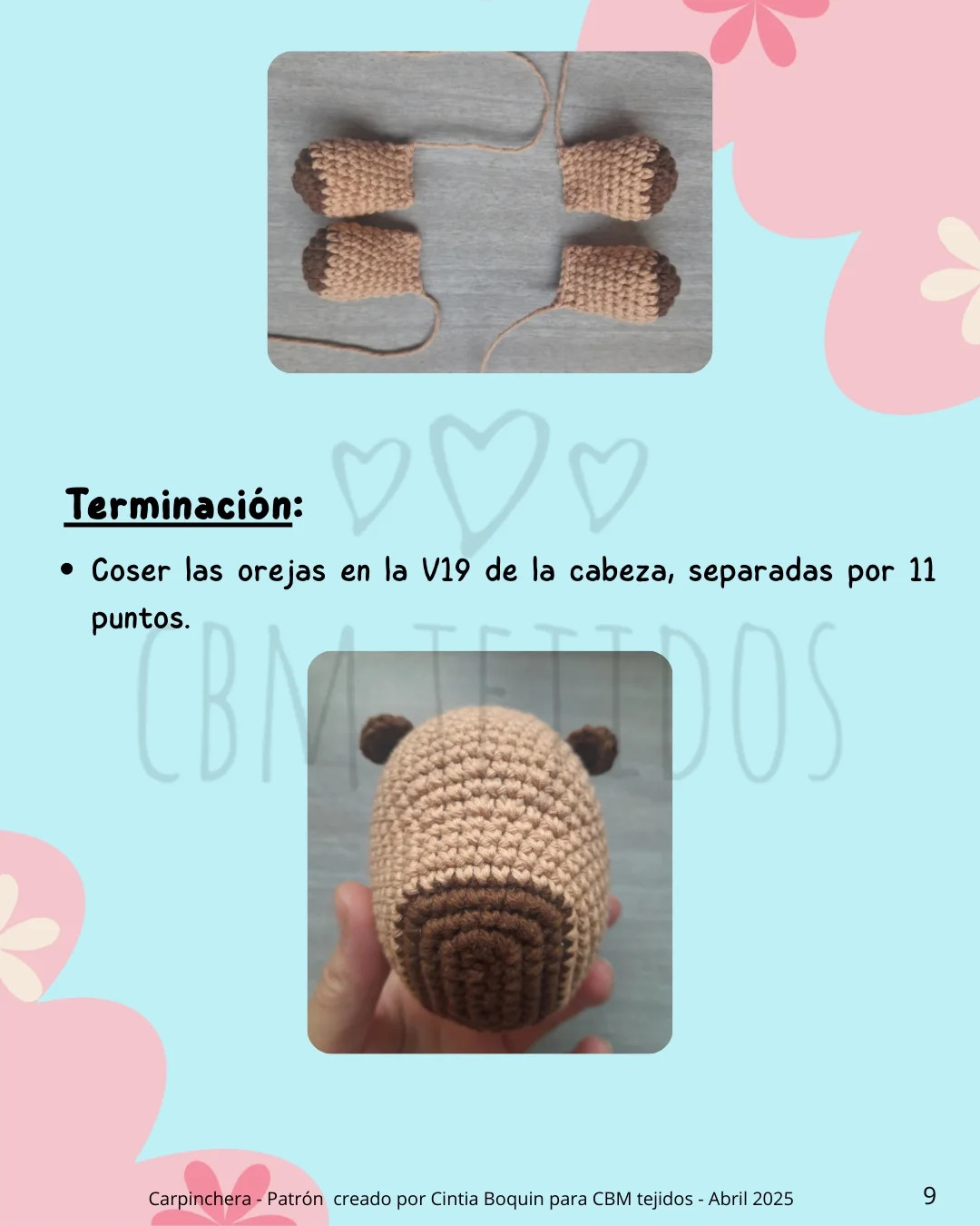 Patrón gratuito de estuche de lápices tejido a crochet