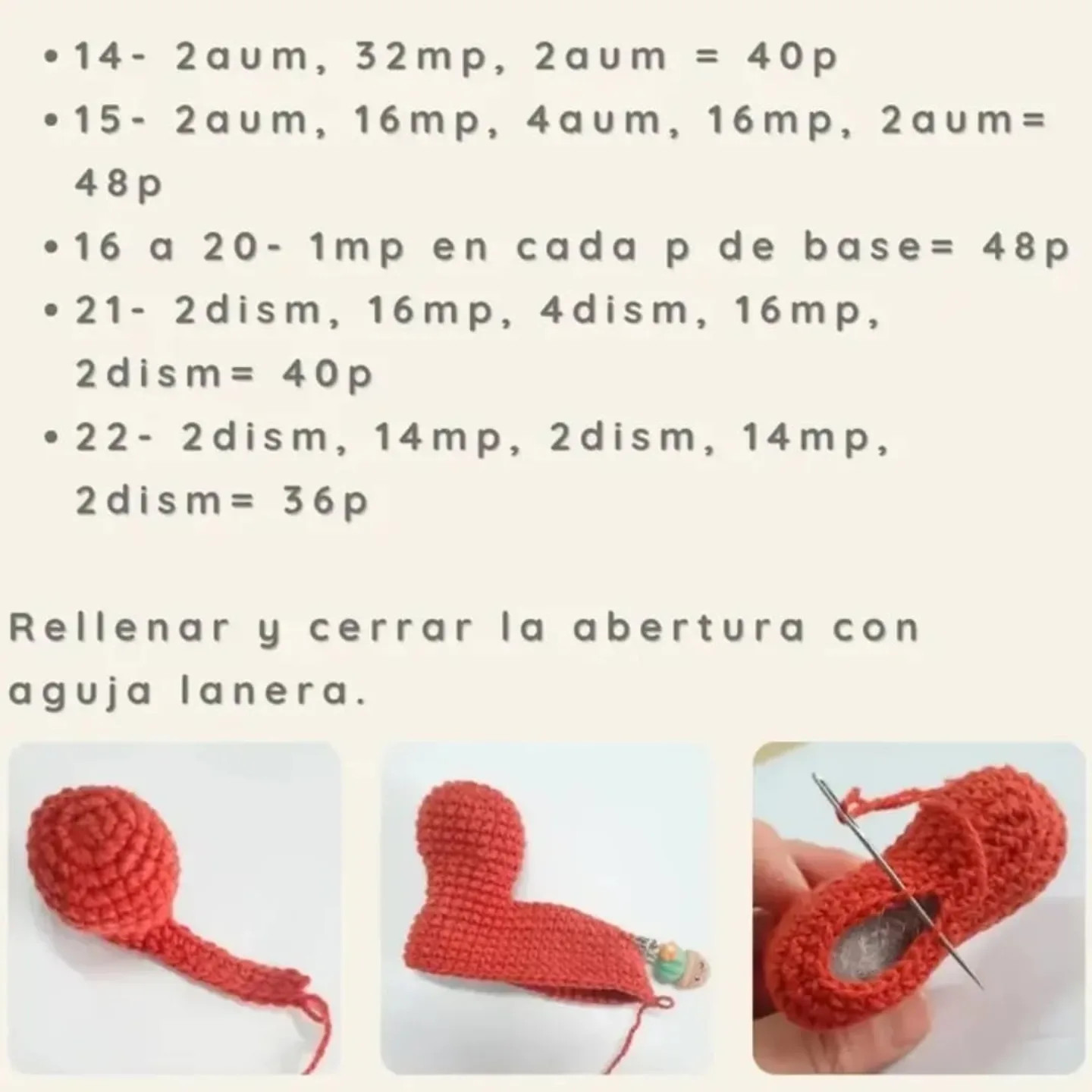 Patrón gratuito de perro salchicha amigurumi