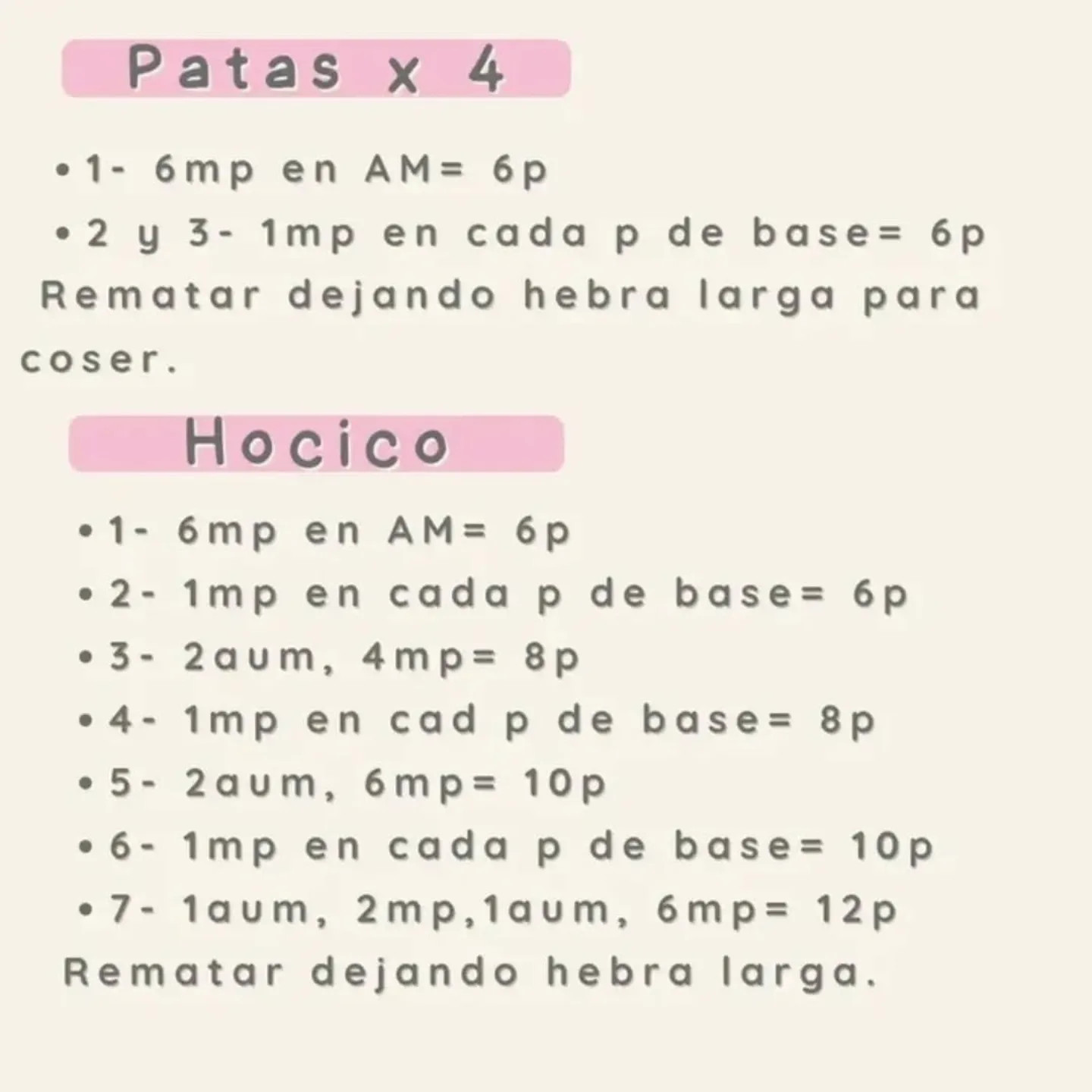 Patrón gratuito de perro salchicha amigurumi