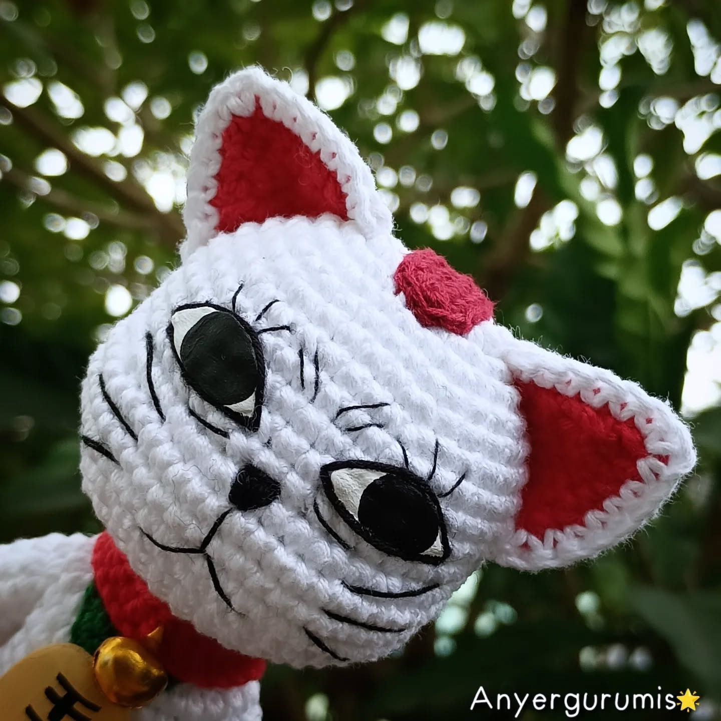 Patrón Gratuito Gato Turbo Abuela Amigurumi