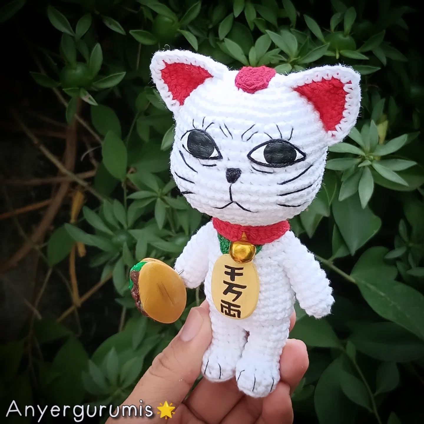 Patrón Gratuito Gato Turbo Abuela Amigurumi