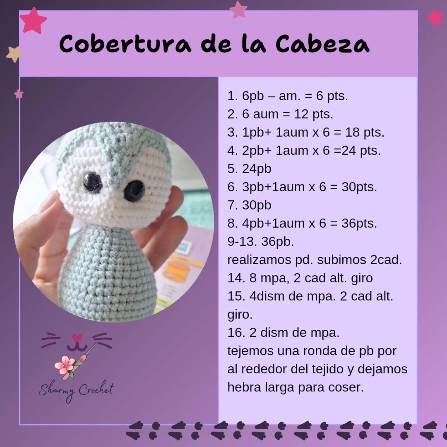 Patrón gratuito: Llavero Pingüino amigurumi